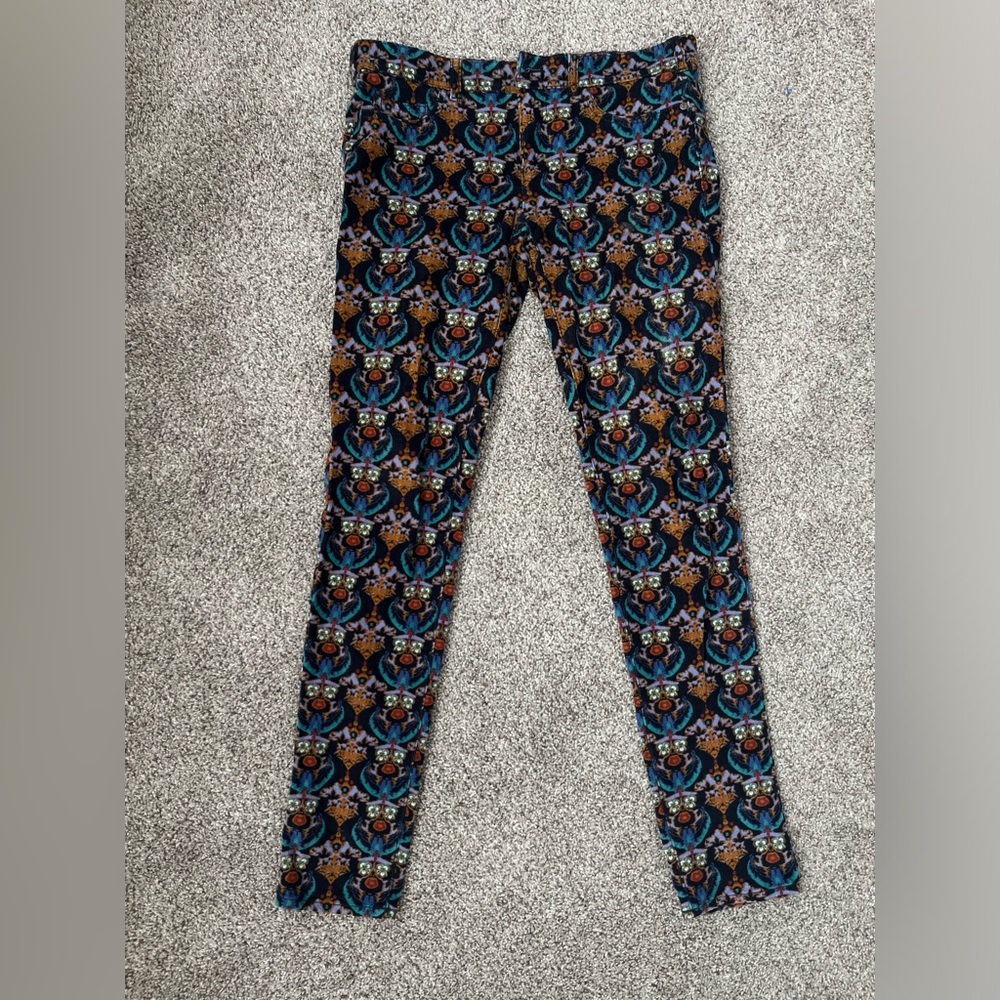 Pilcro And The Letterpress-Anthropologie Corduroy Pants With Pattern-Womens 26